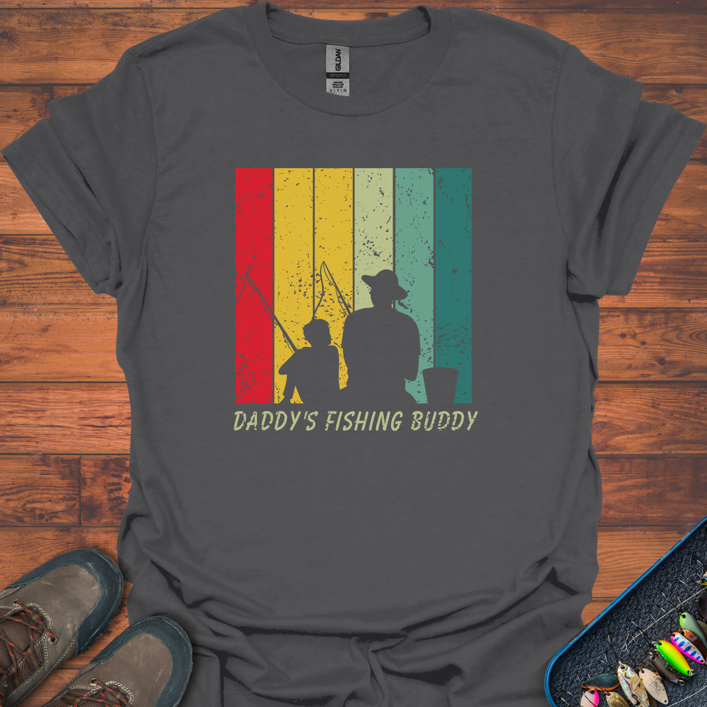 Daddy's Fishing Buddy T-Shirt