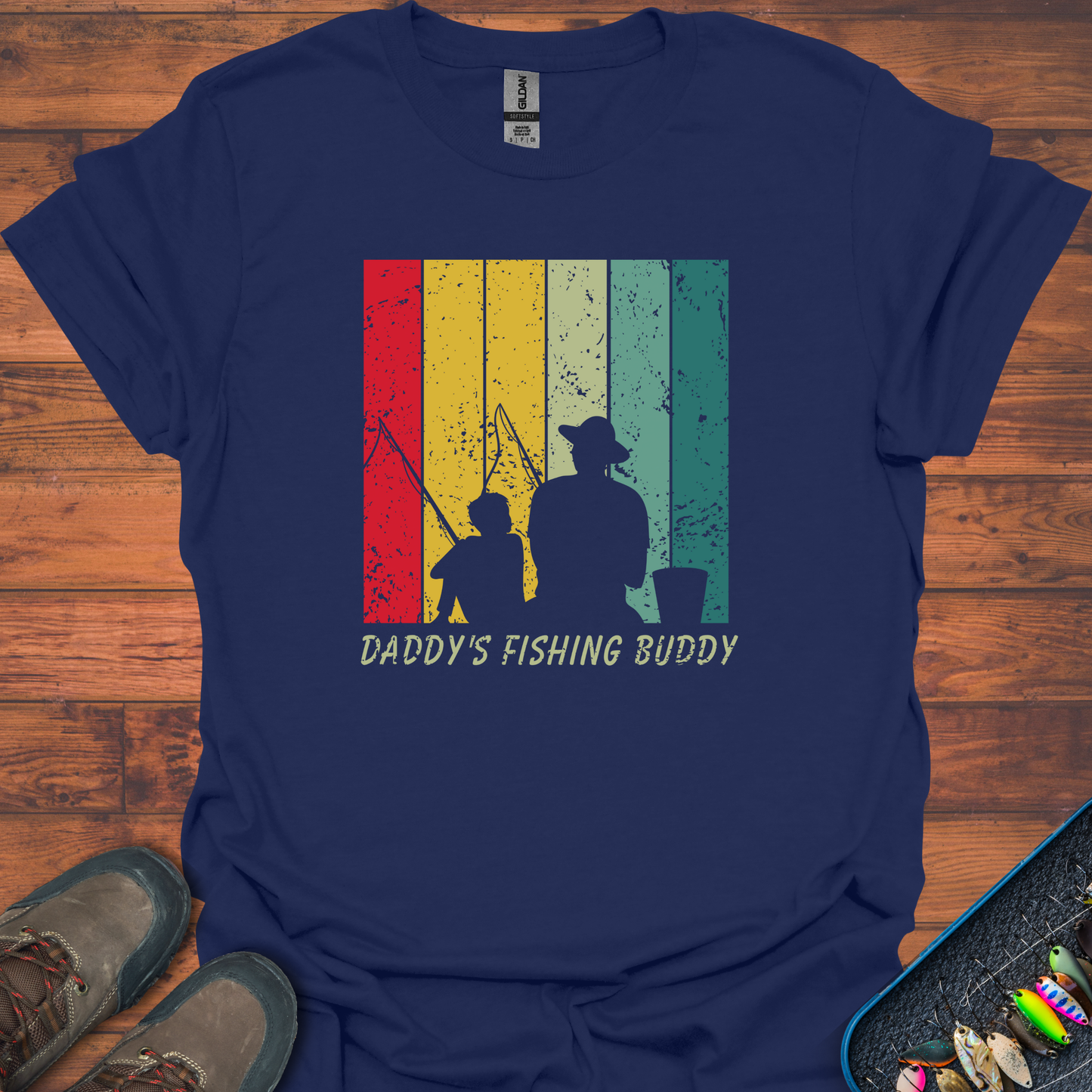 Daddy's Fishing Buddy T-Shirt