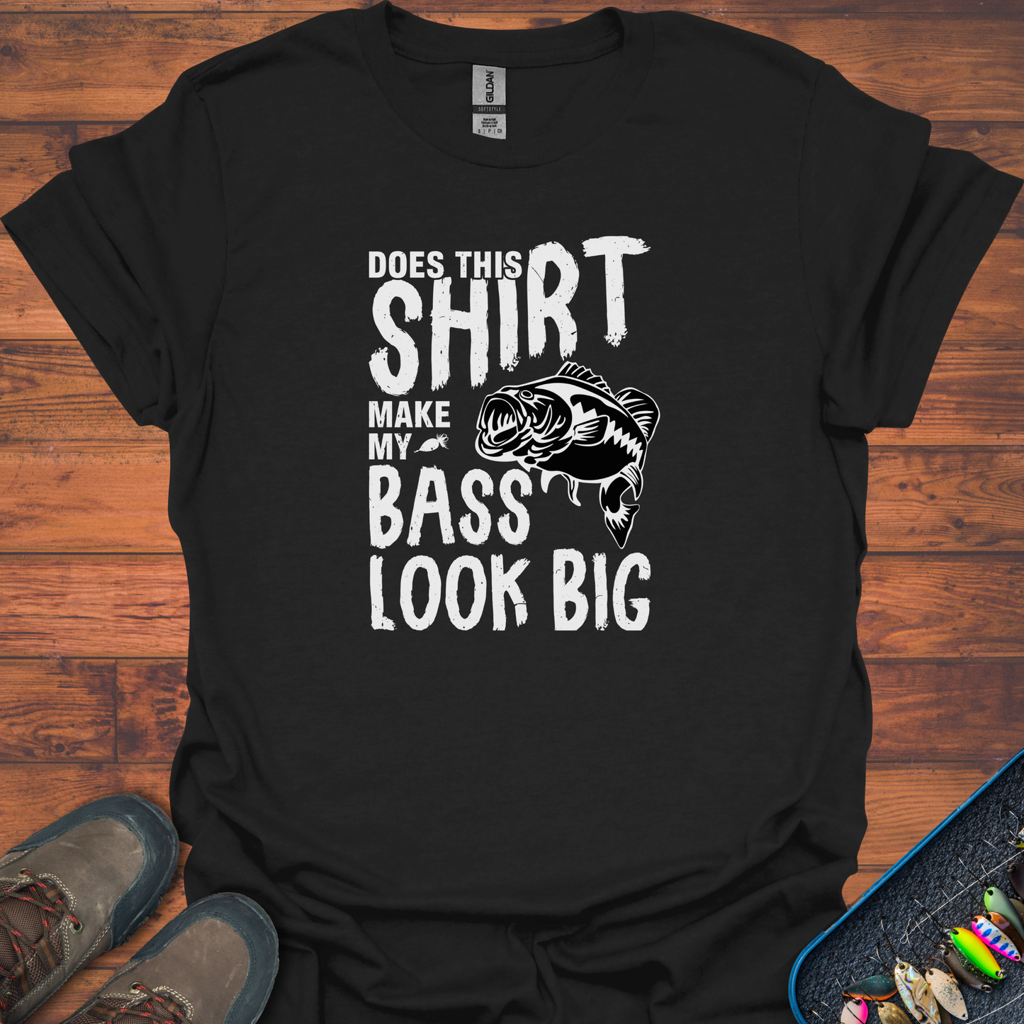 Does This Shirt Make My Bass Look Big T-Shirt