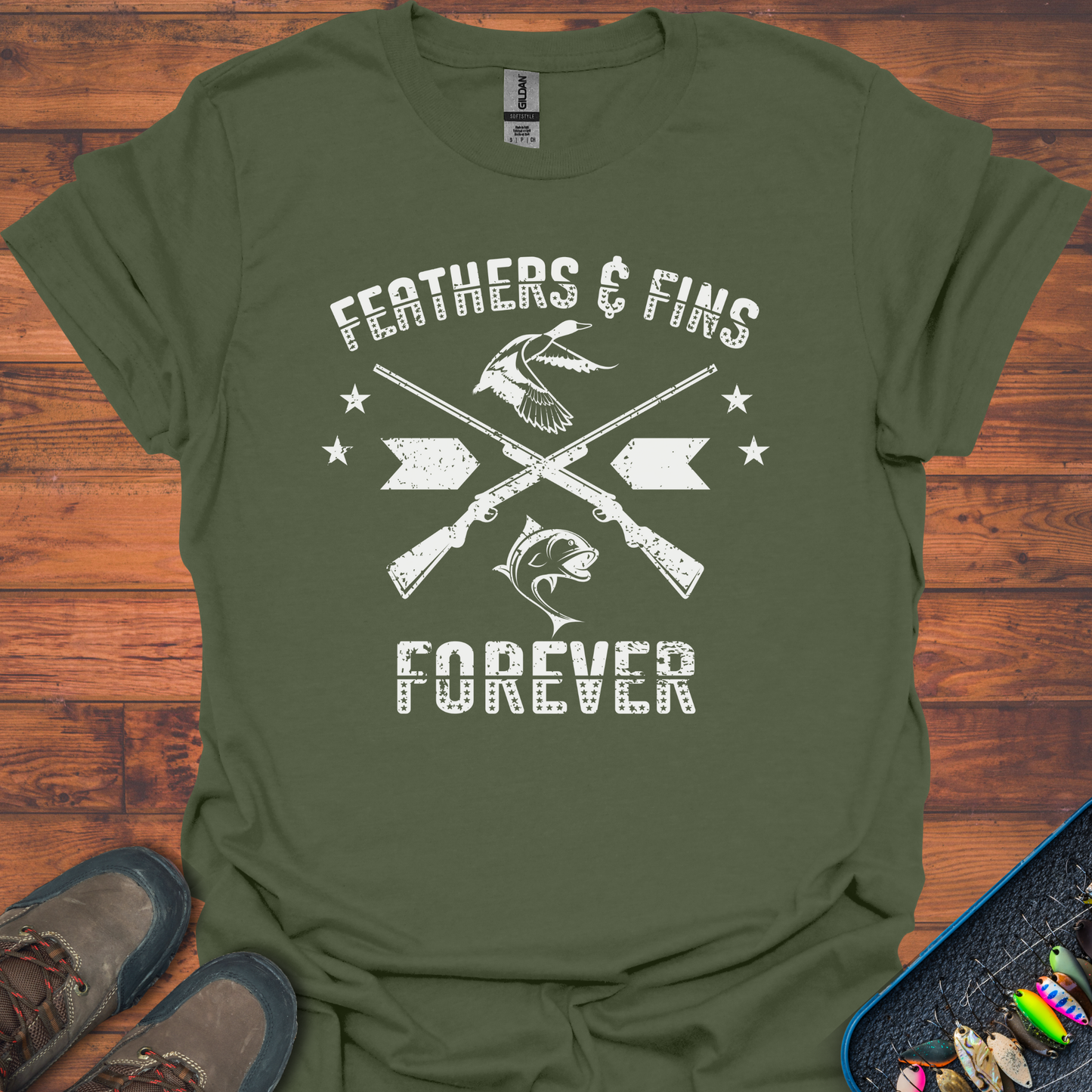 Feathers & Fins T-Shirt