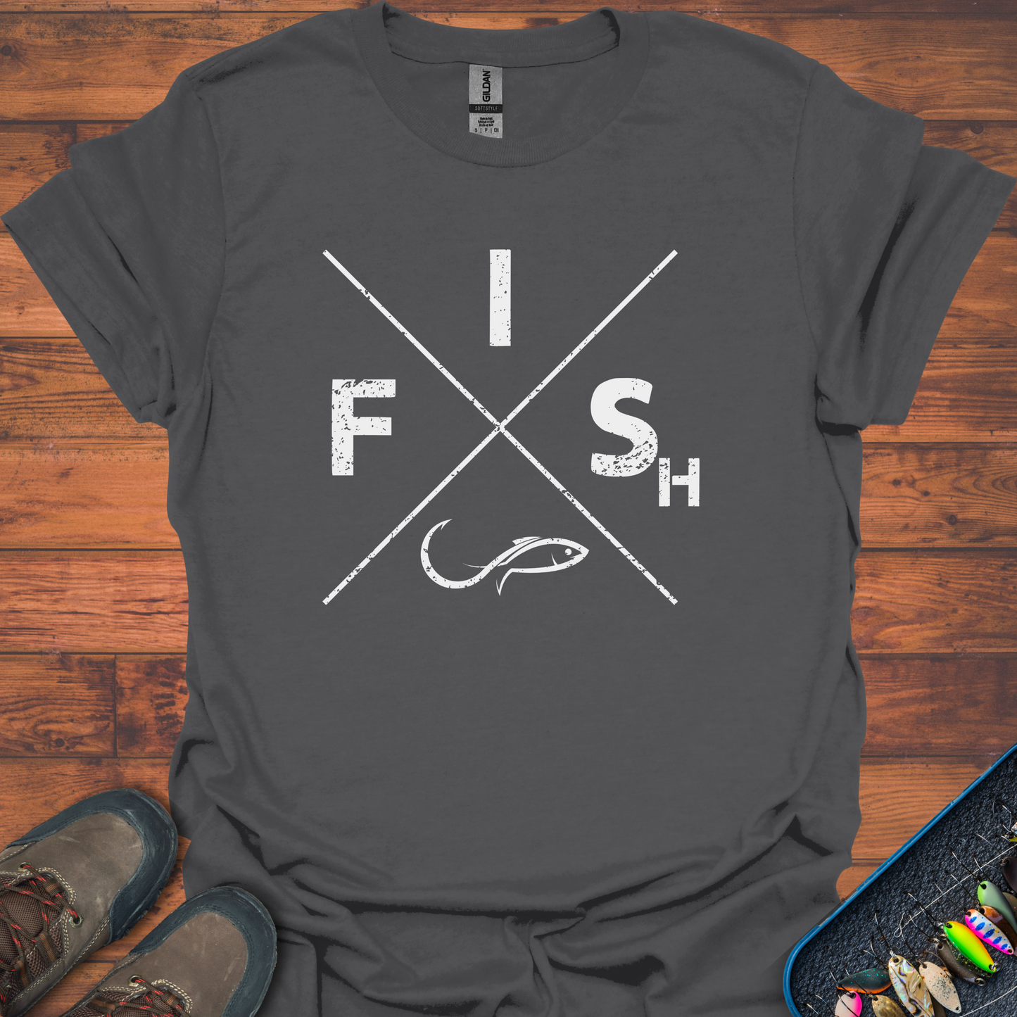 Fish Cross T-Shirt