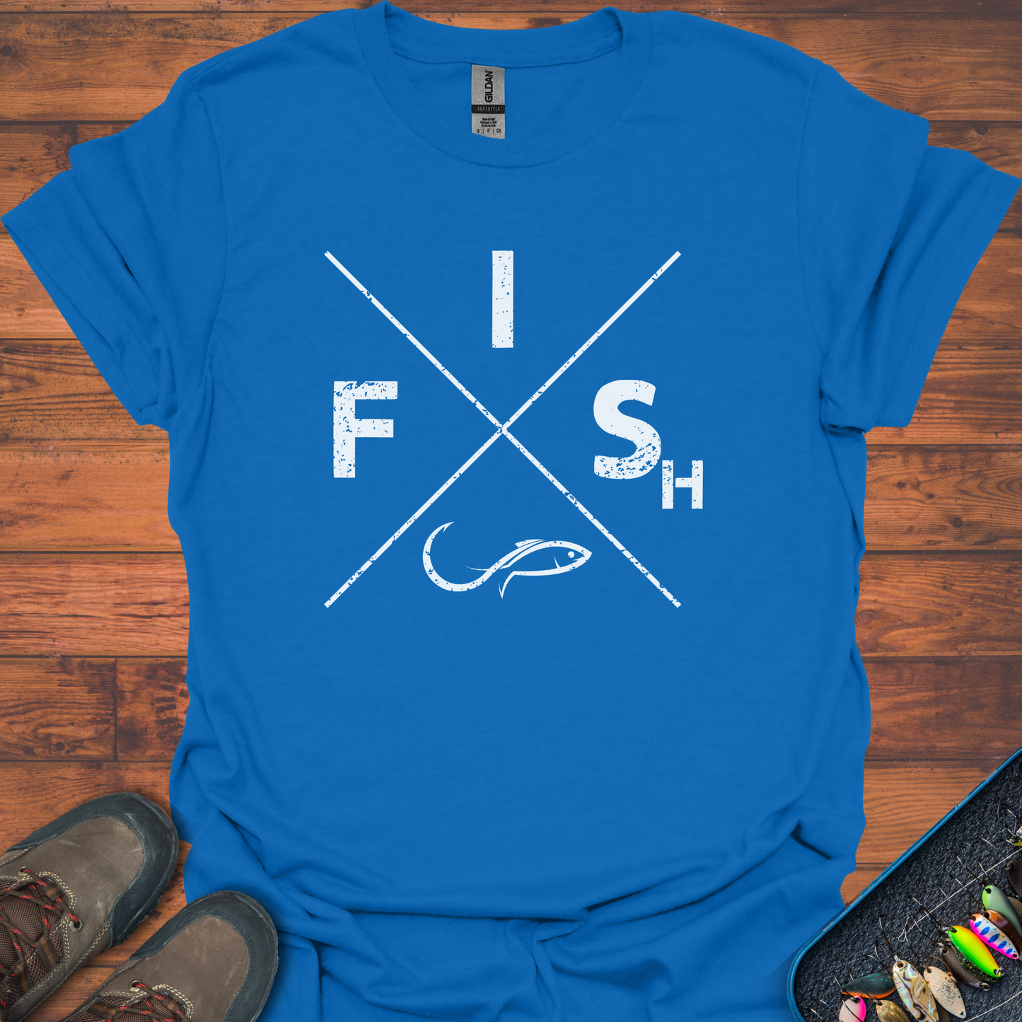 Fish Cross T-Shirt