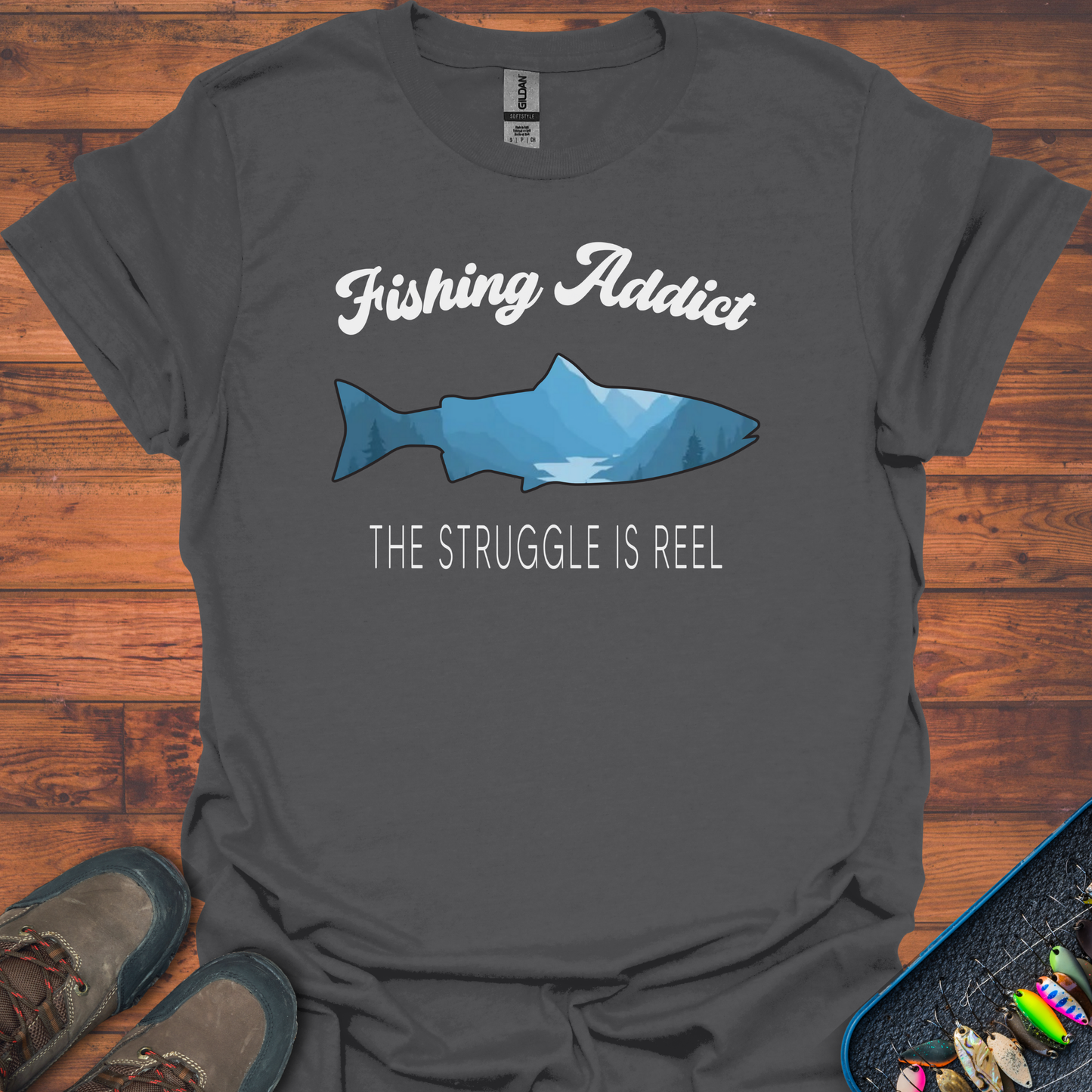 Fishing Addict T-Shirt