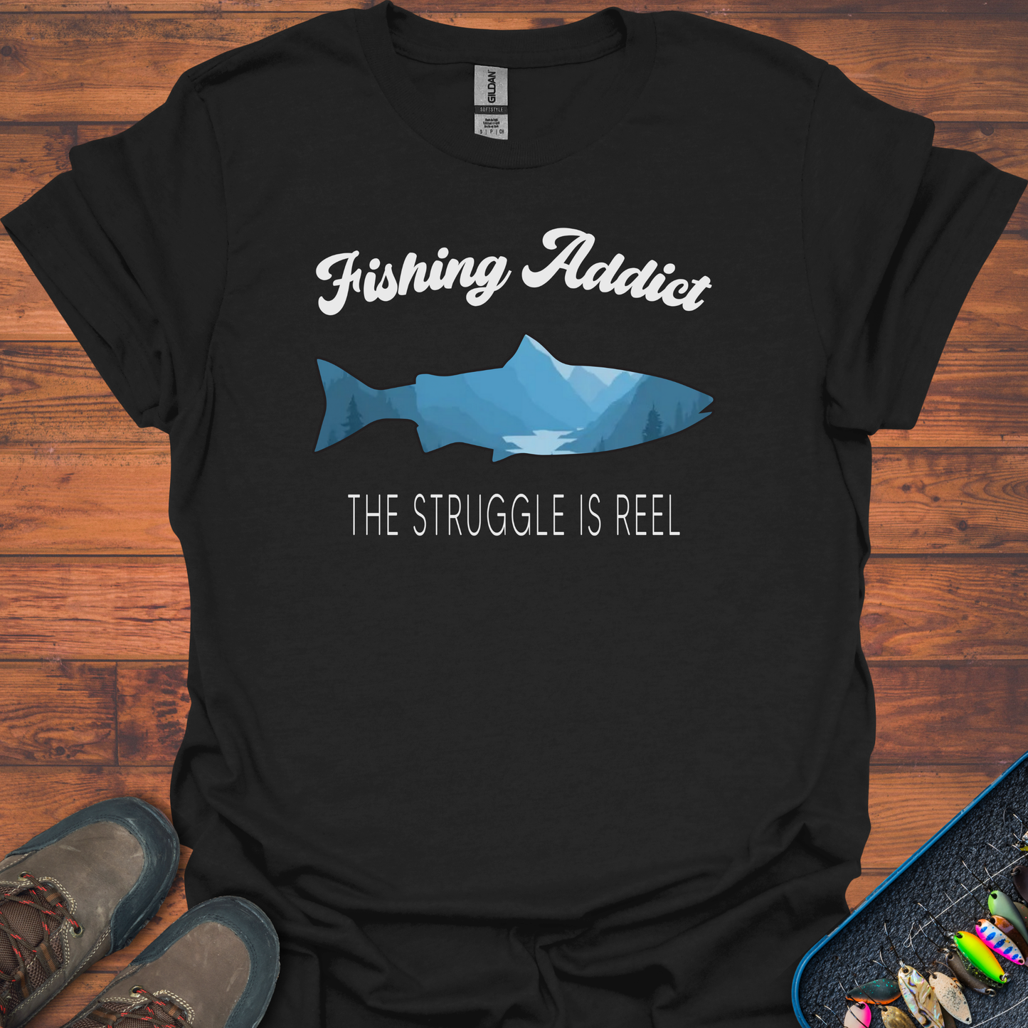 Fishing Addict T-Shirt