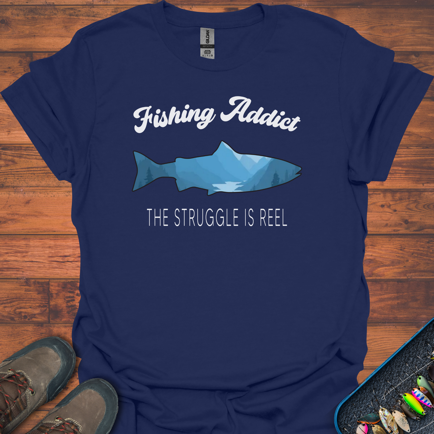 Fishing Addict T-Shirt