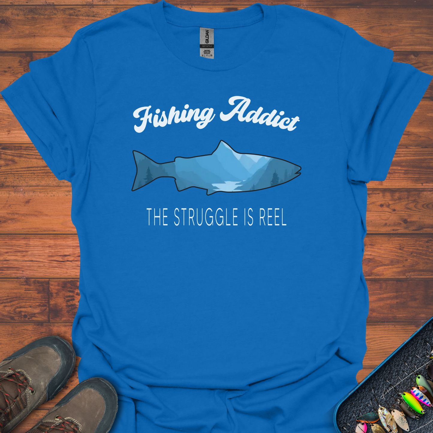 Fishing Addict T-Shirt