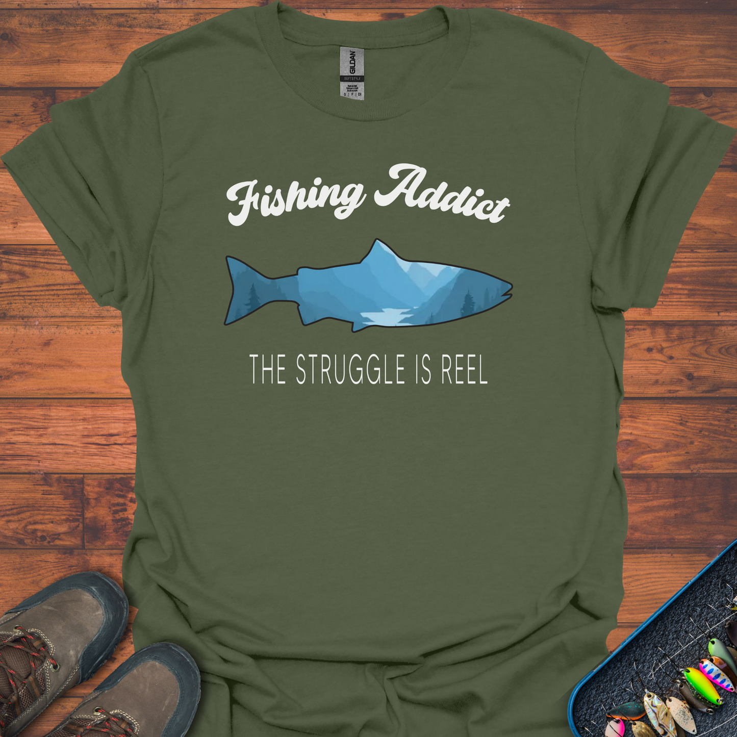 Fishing Addict T-Shirt