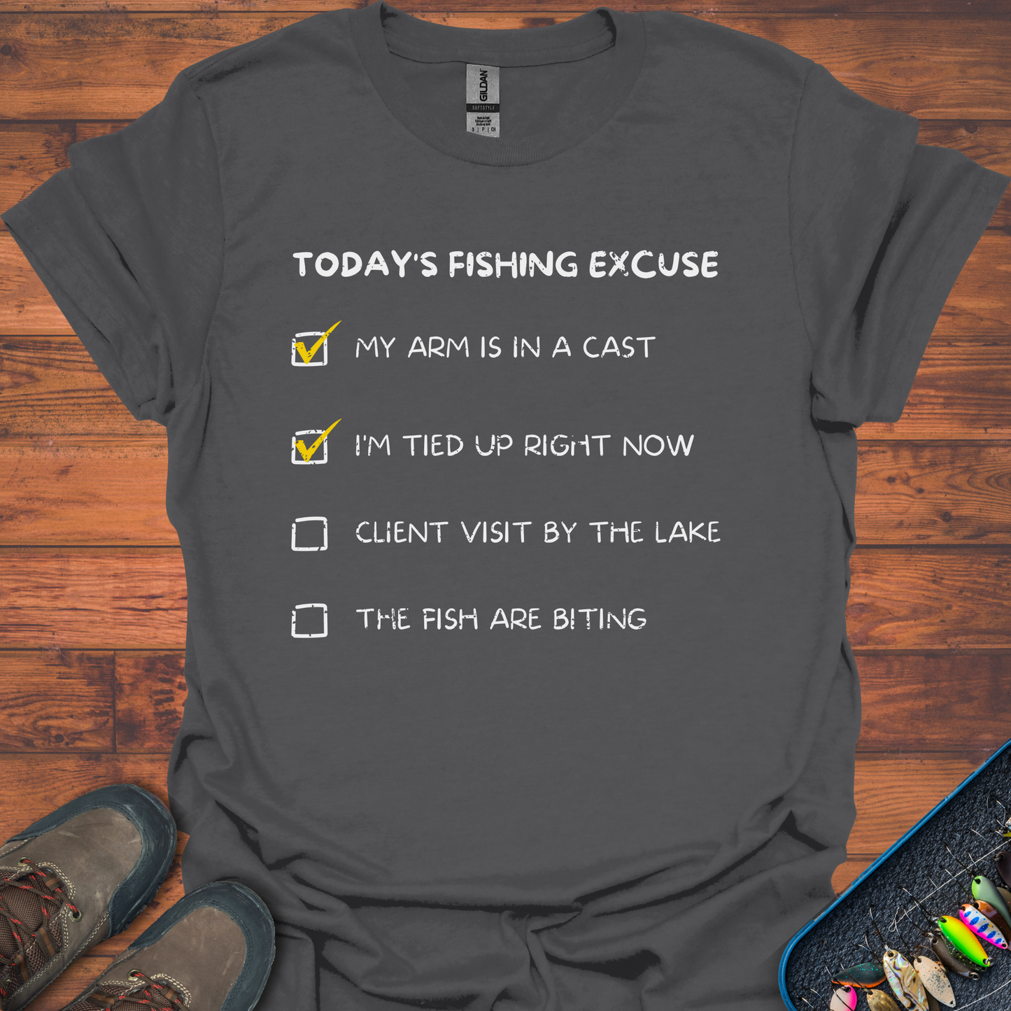 Todays Fishing Excuse T-Shirt