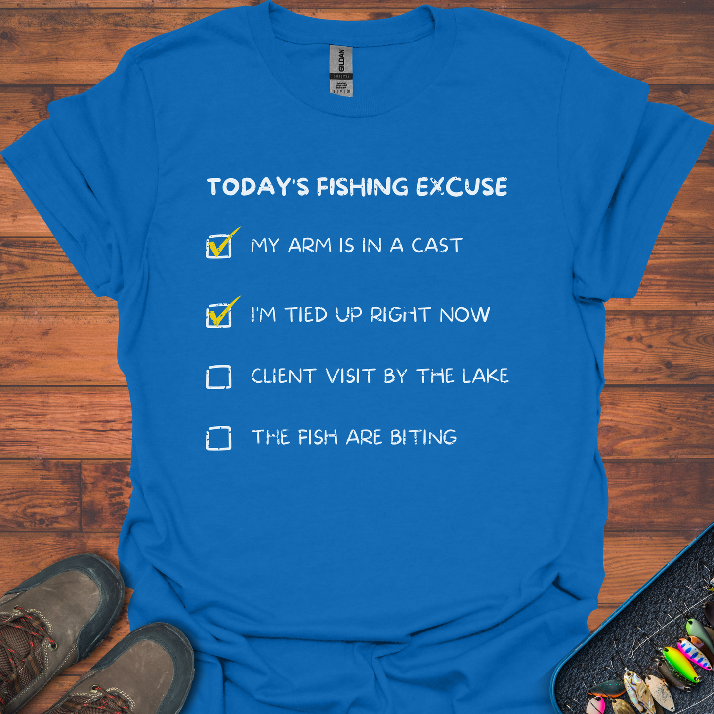 Todays Fishing Excuse T-Shirt