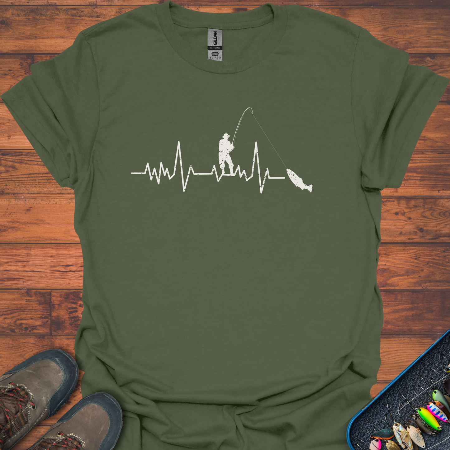 Heartbeat Boat T-Shirt