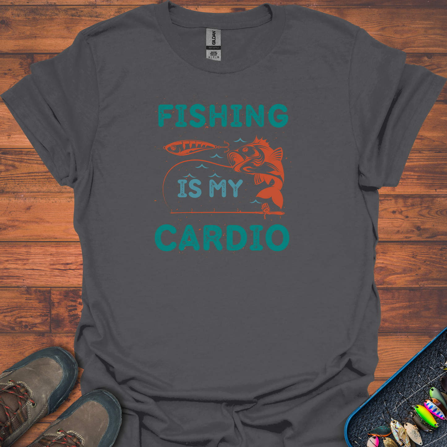 Fishing Is My Cardio T-Shirt