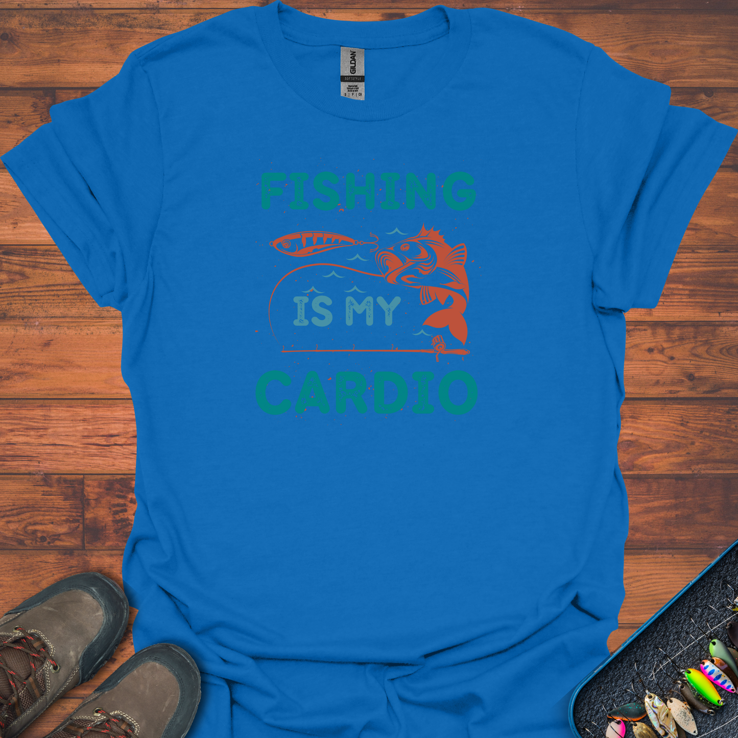 Fishing Is My Cardio T-Shirt