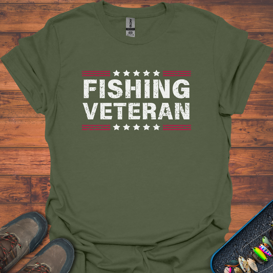 Fishing Veteran T-Shirt