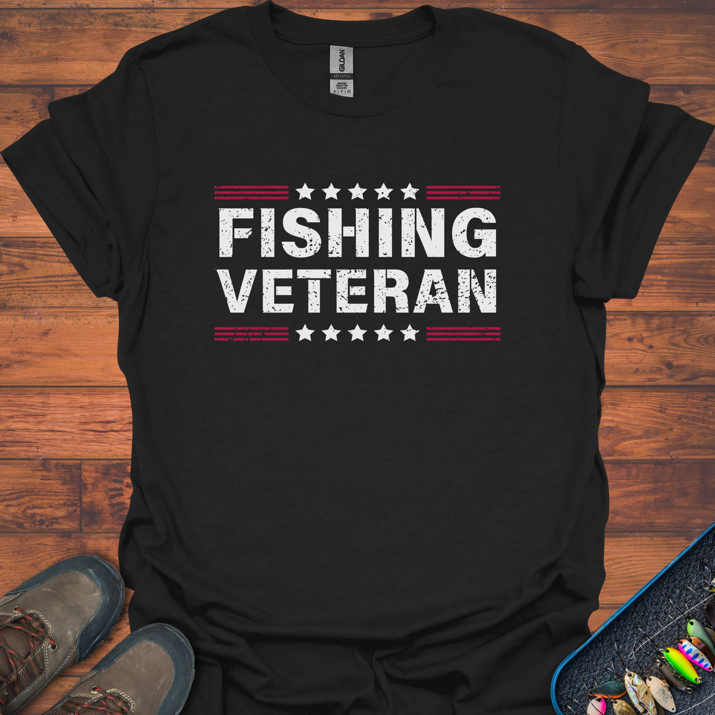 Fishing Veteran T-Shirt