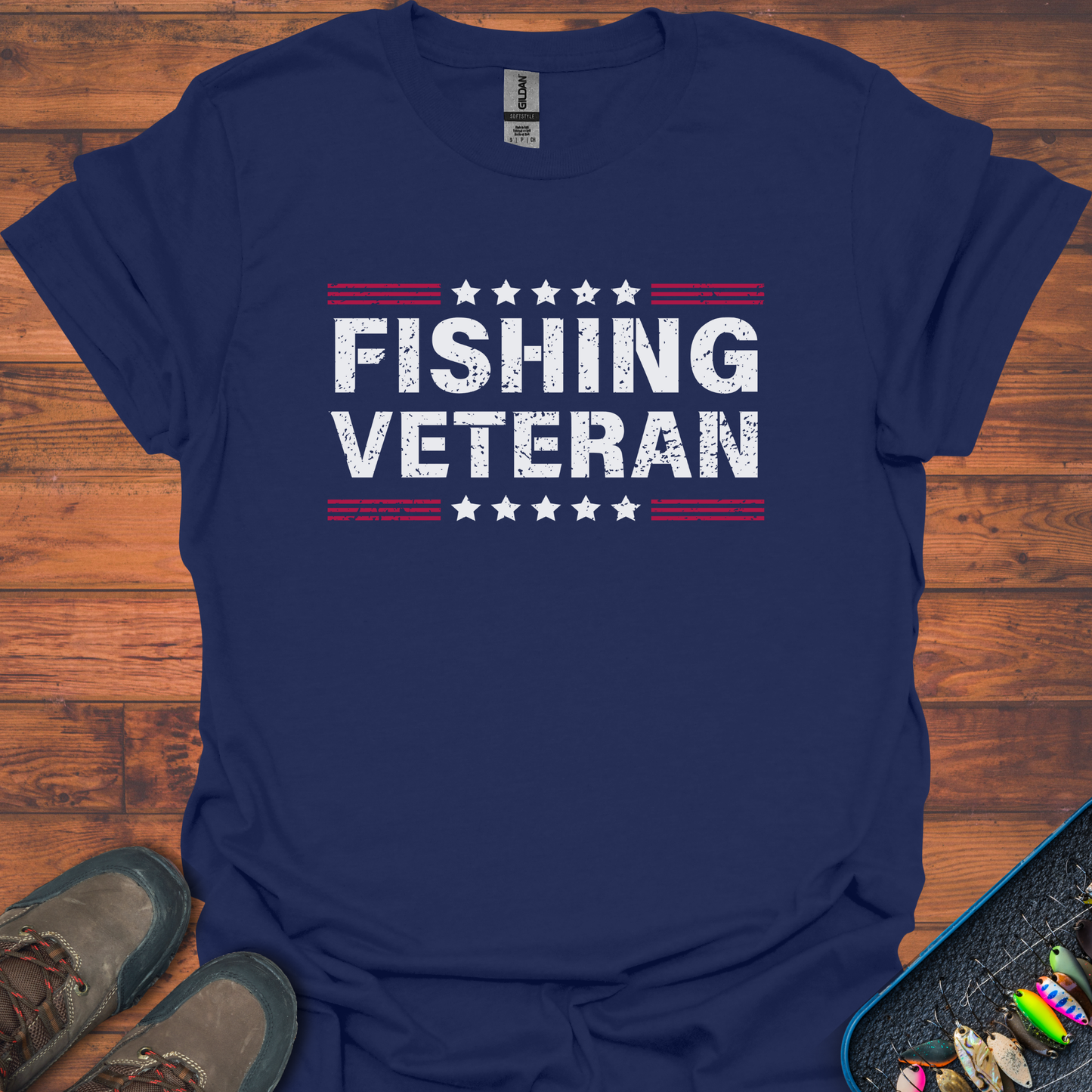 Fishing Veteran T-Shirt