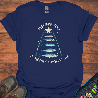 Christmas Fish Tree T-Shirt