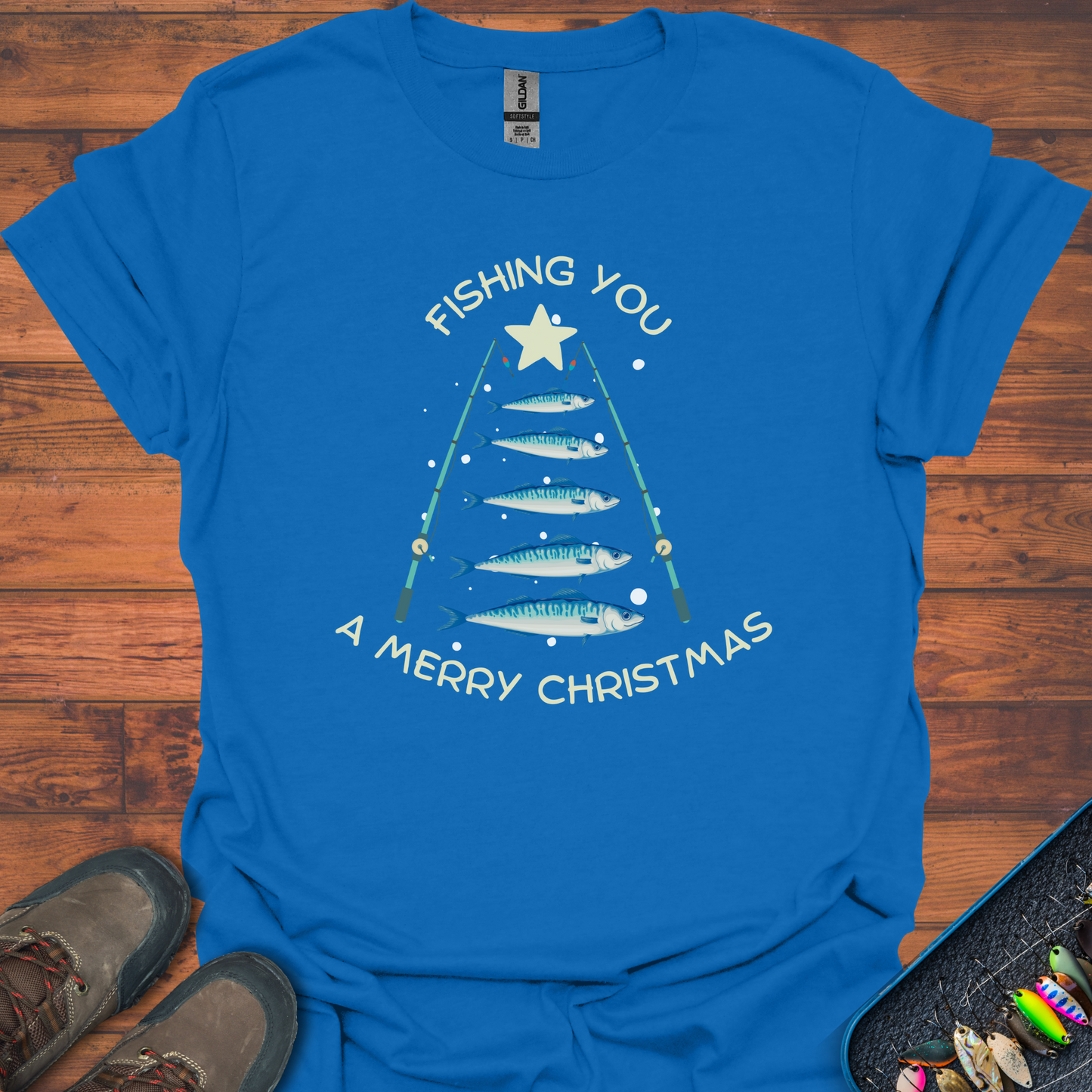 Christmas Fish Tree T-Shirt