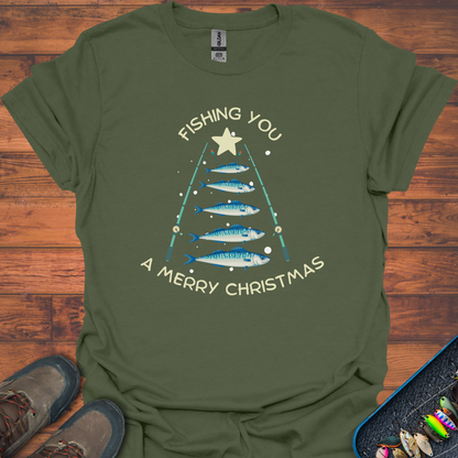 Christmas Fish Tree T-Shirt