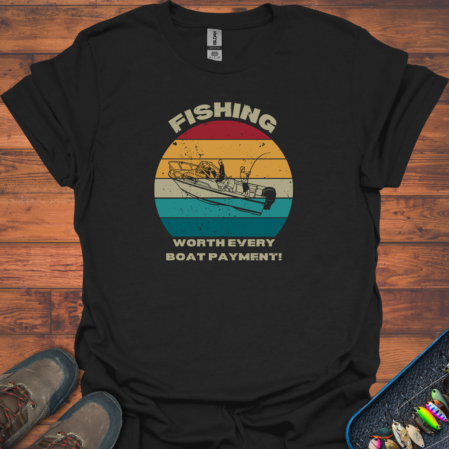 Fishing, Worth Every Boat Payment T-Shirt