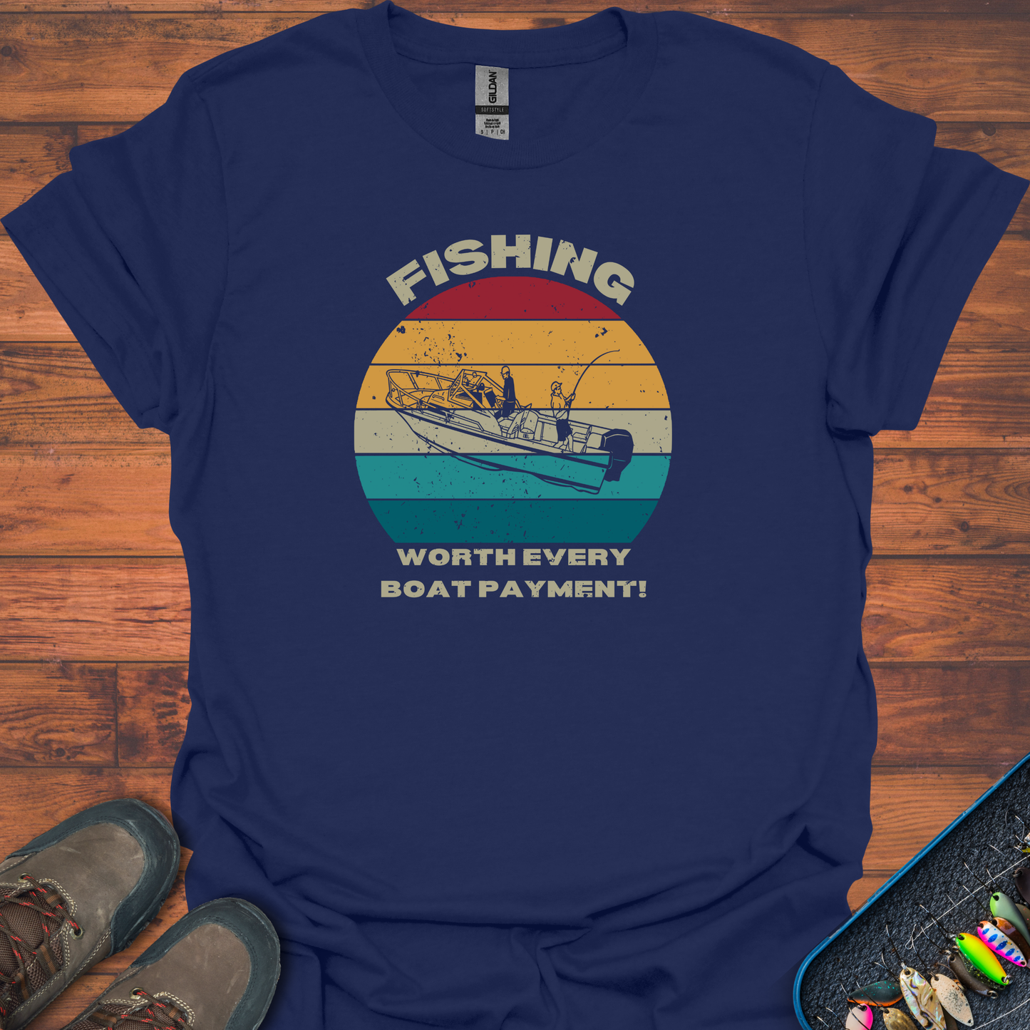 Fishing, Worth Every Boat Payment T-Shirt