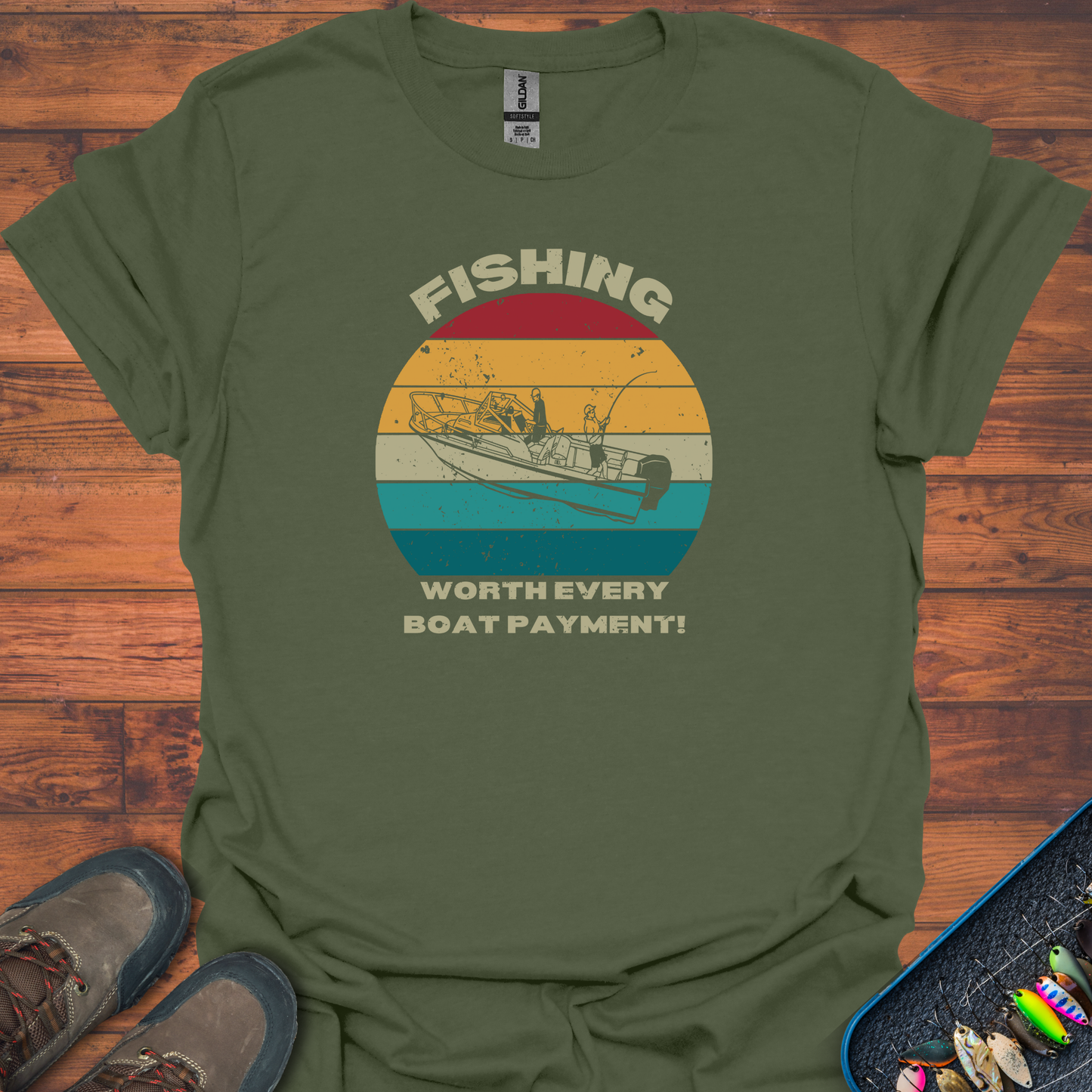 Fishing, Worth Every Boat Payment T-Shirt