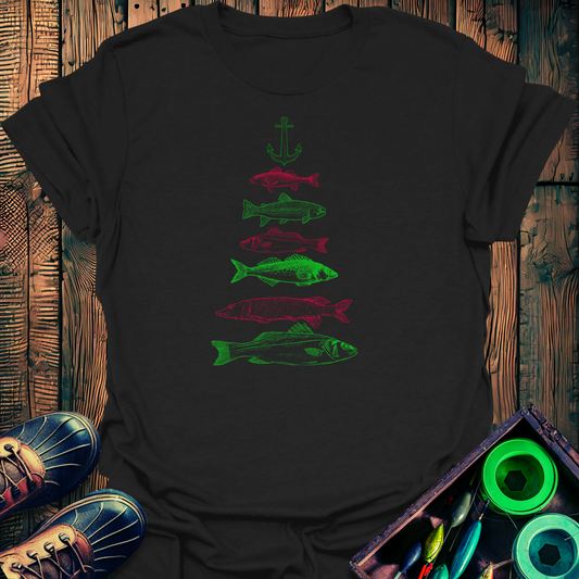 Fishmas Tree T-Shirt