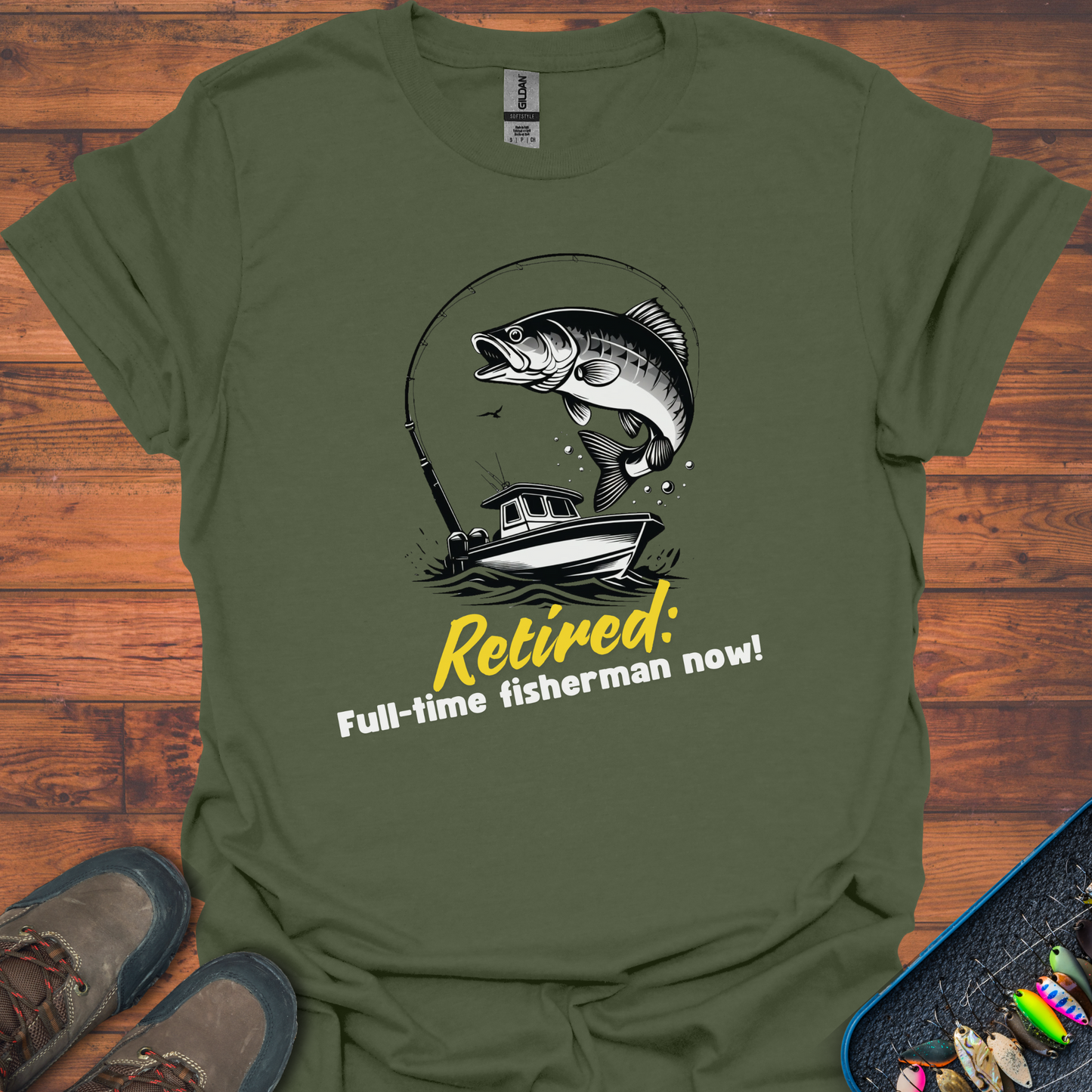 Full Time Fisherman T-Shirt