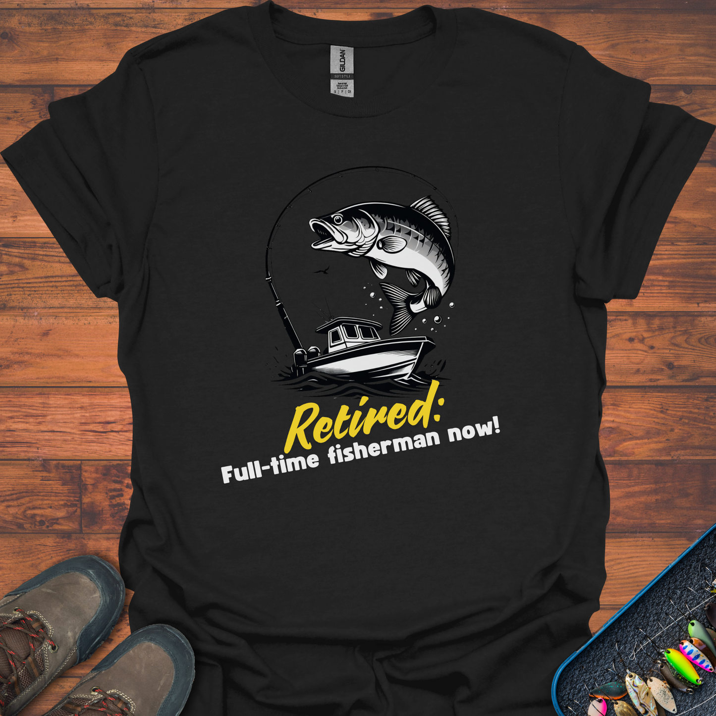 Full Time Fisherman T-Shirt