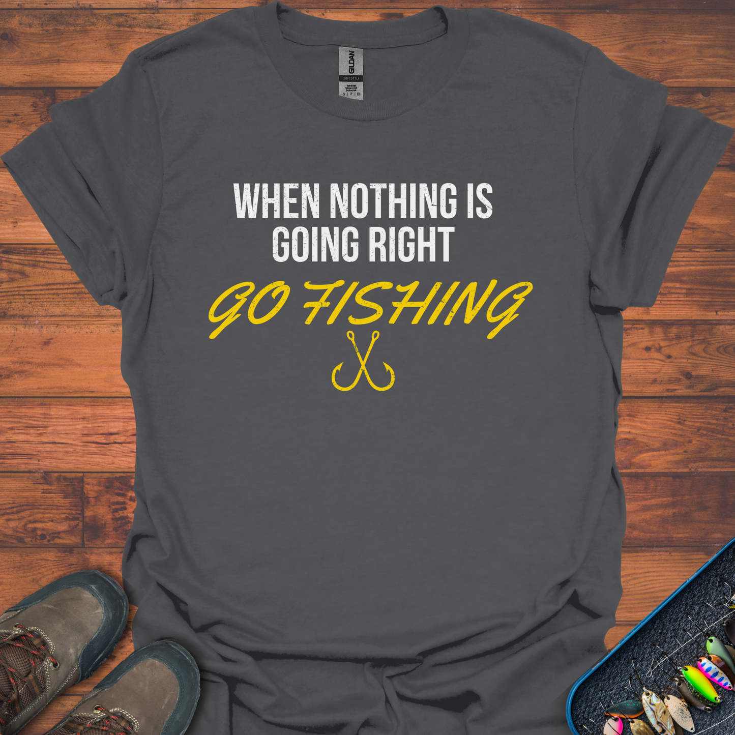 Just Go Fishing T-Shirt