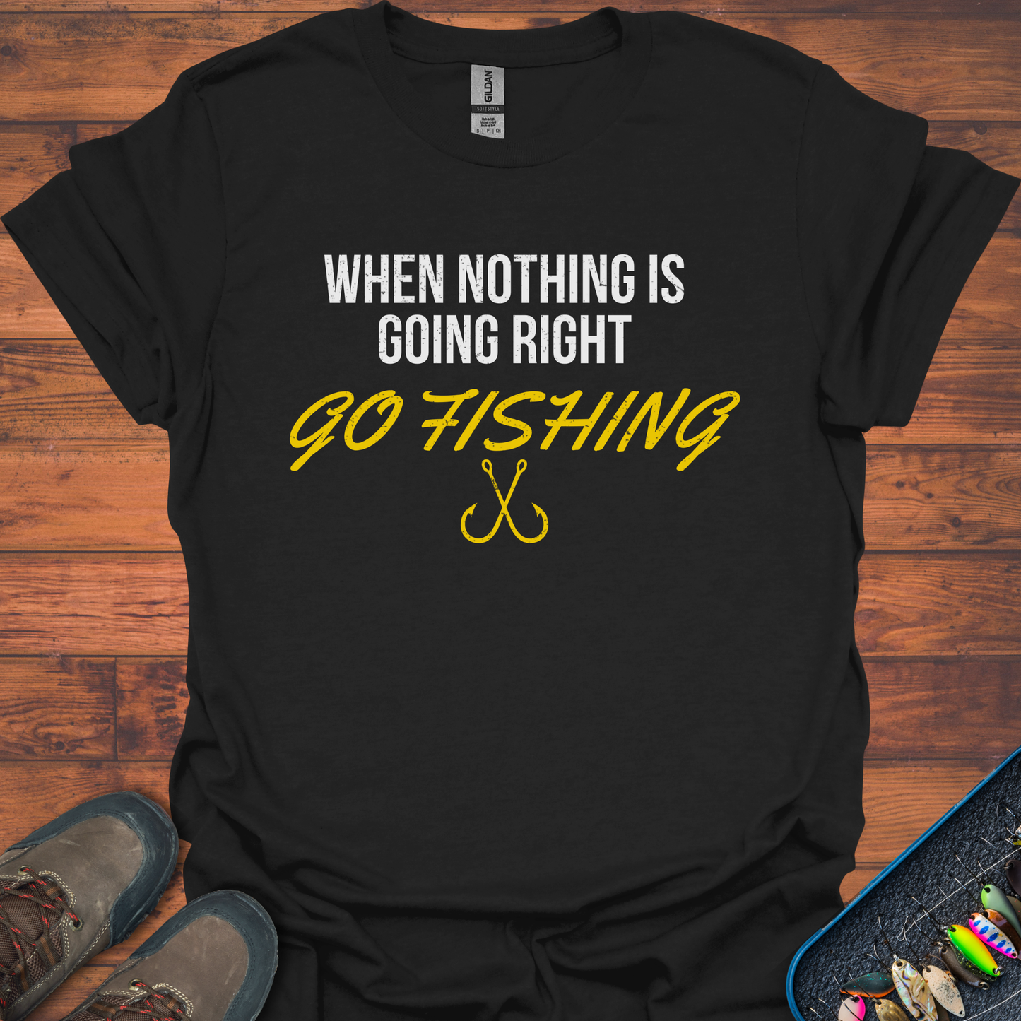 Just Go Fishing T-Shirt