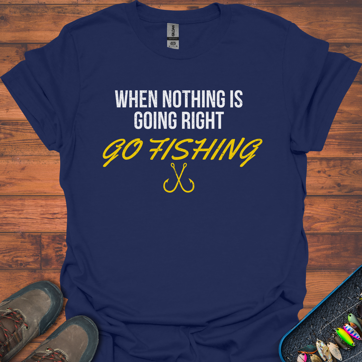 Just Go Fishing T-Shirt