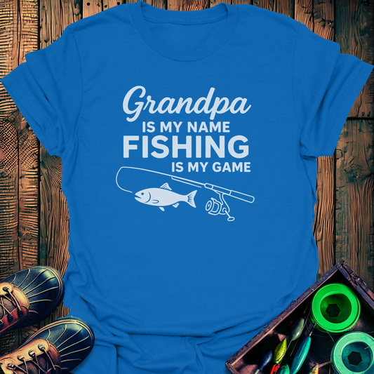 Grandpa Fishing T-Shirt