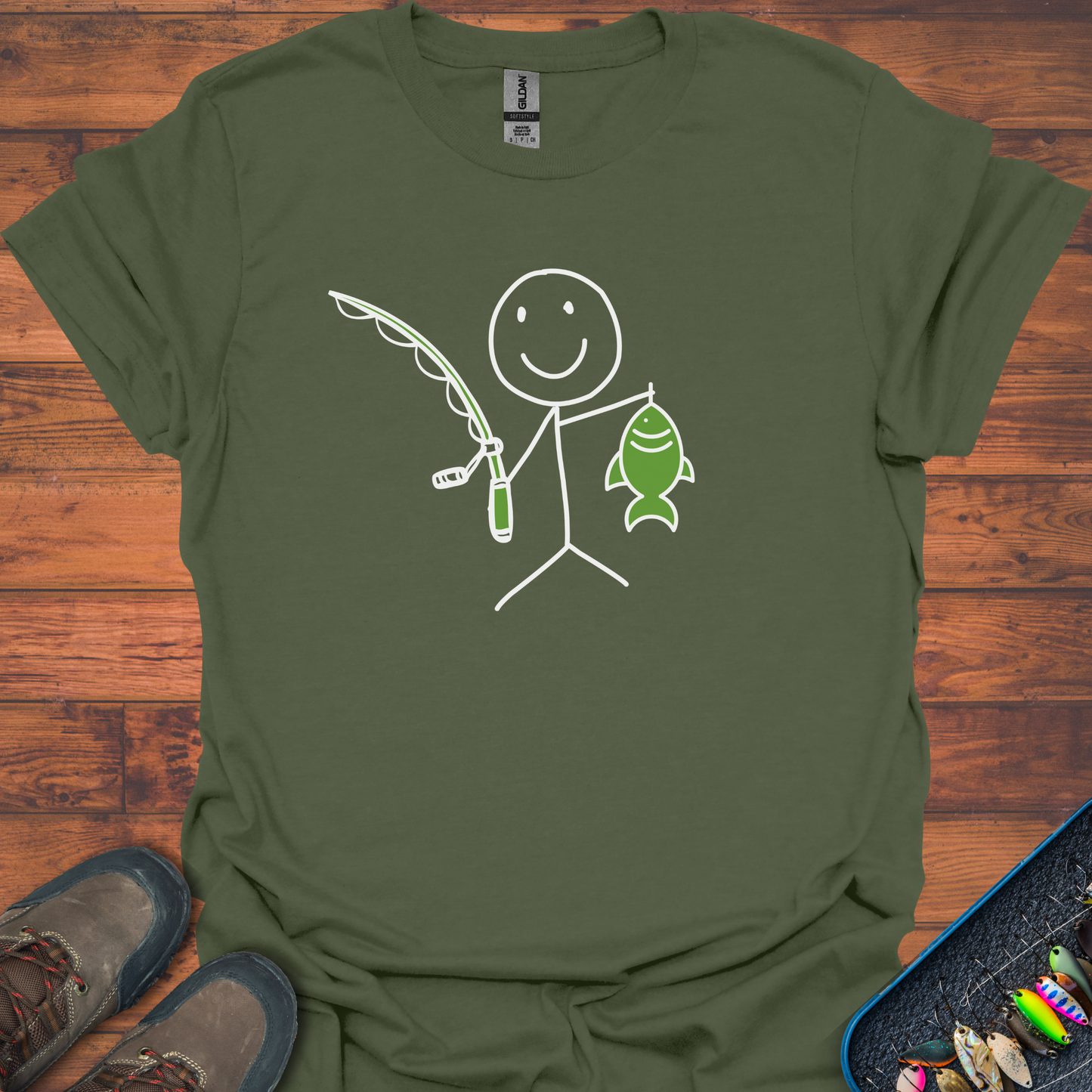 Happy Fishing T-Shirt