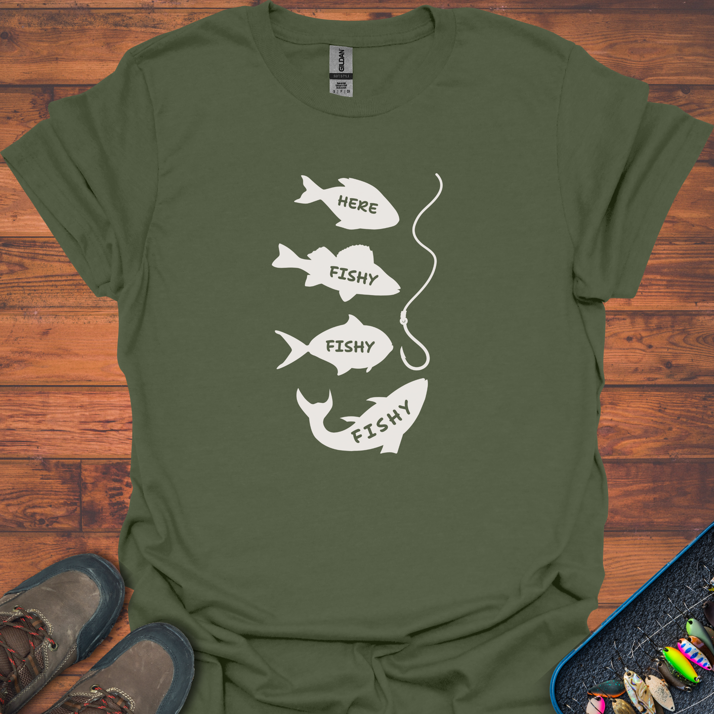 Here Fishy, Fishy, Fishy T-Shirt