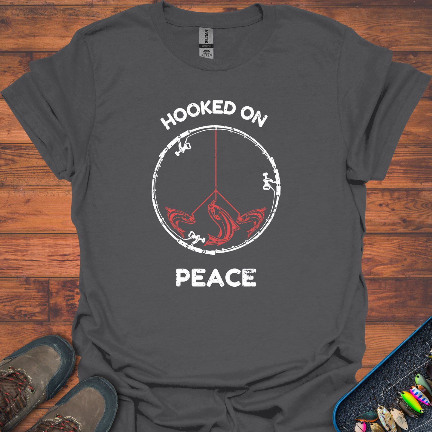 Hooked On Peace T-Shirt