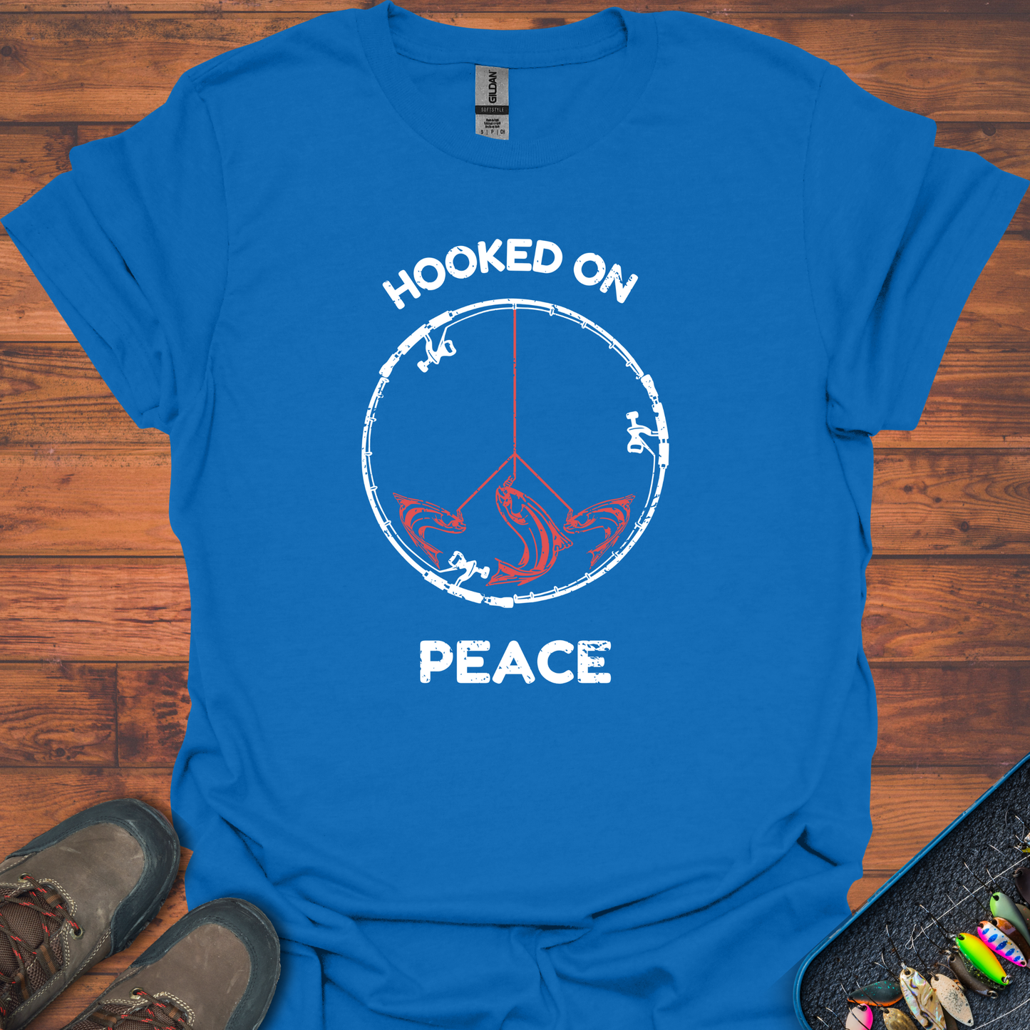 Hooked On Peace T-Shirt