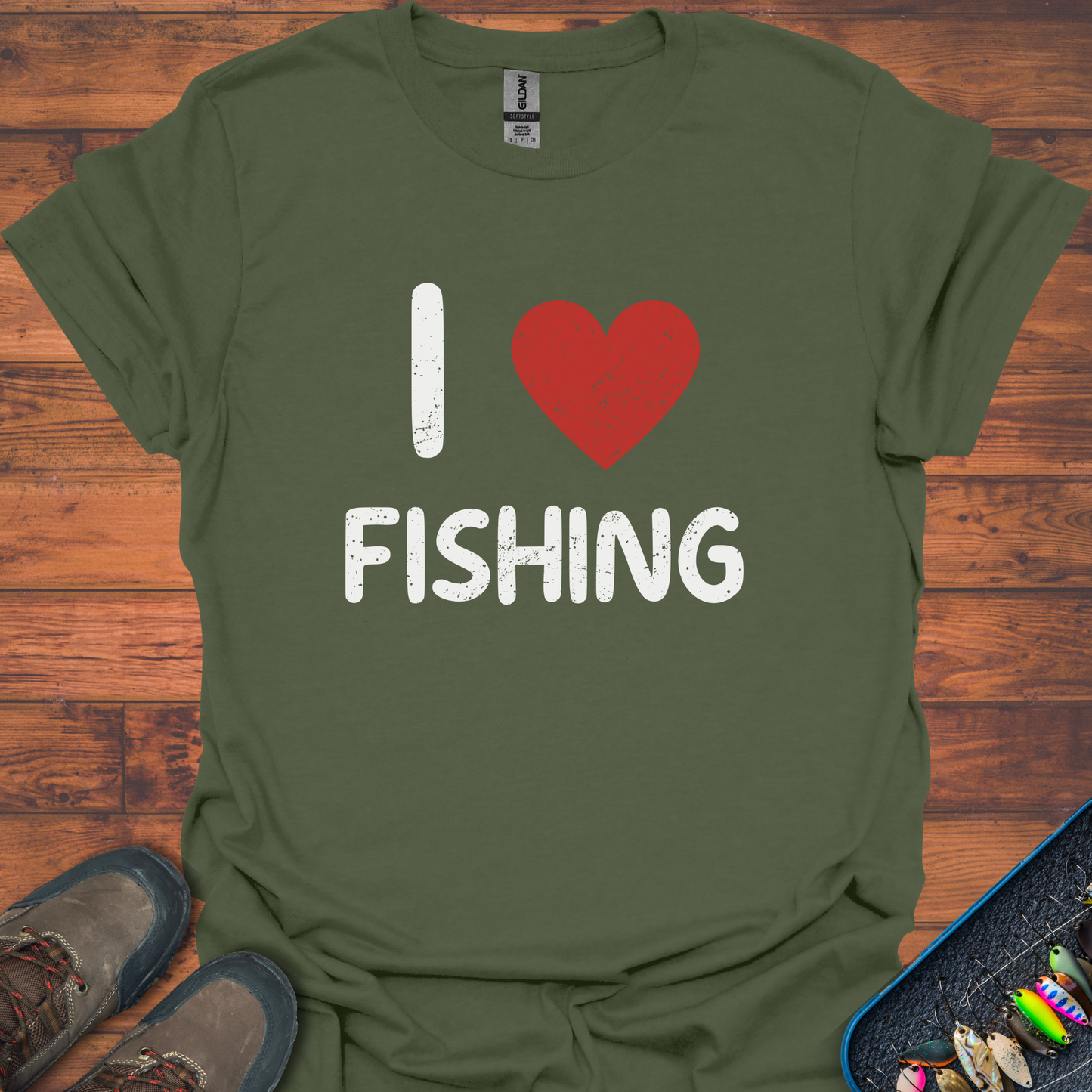 I Love Fishing T-Shirt