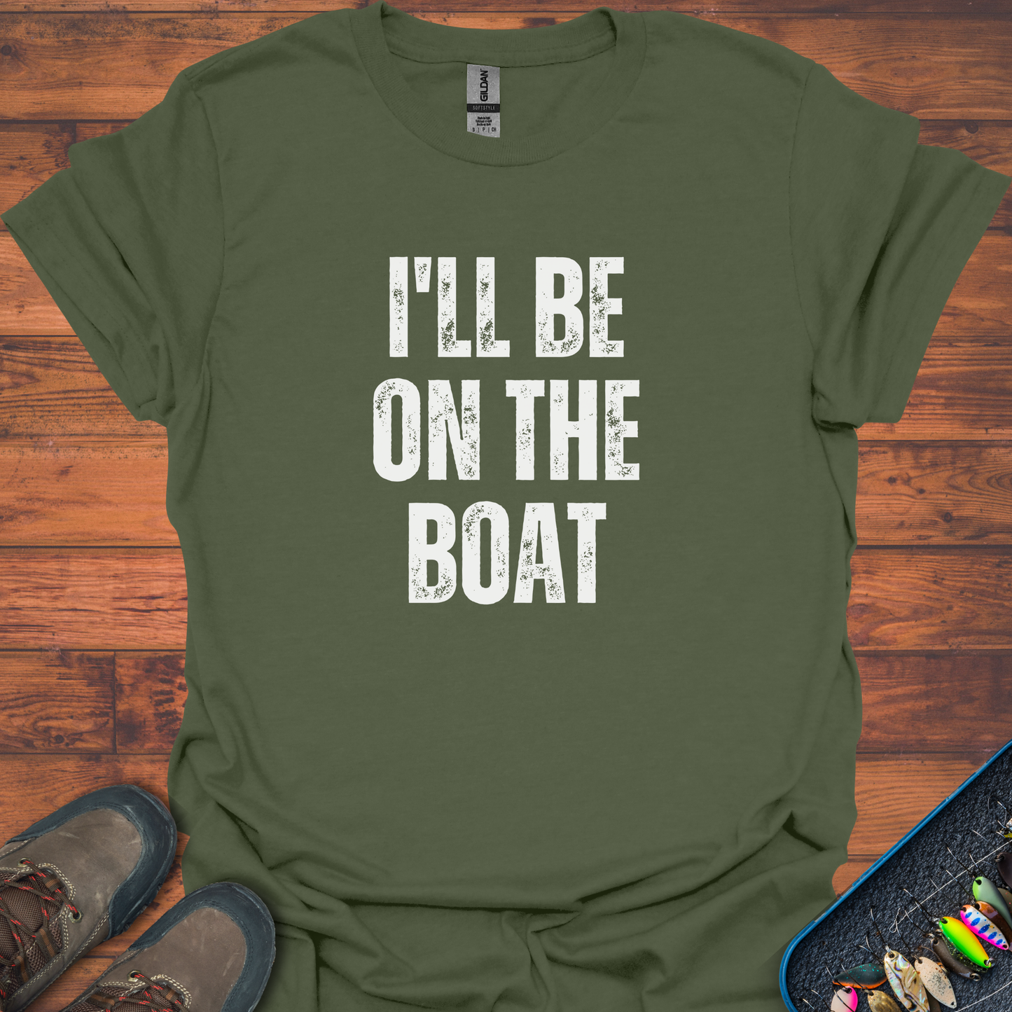 I Will Be On The Boat T-Shirt