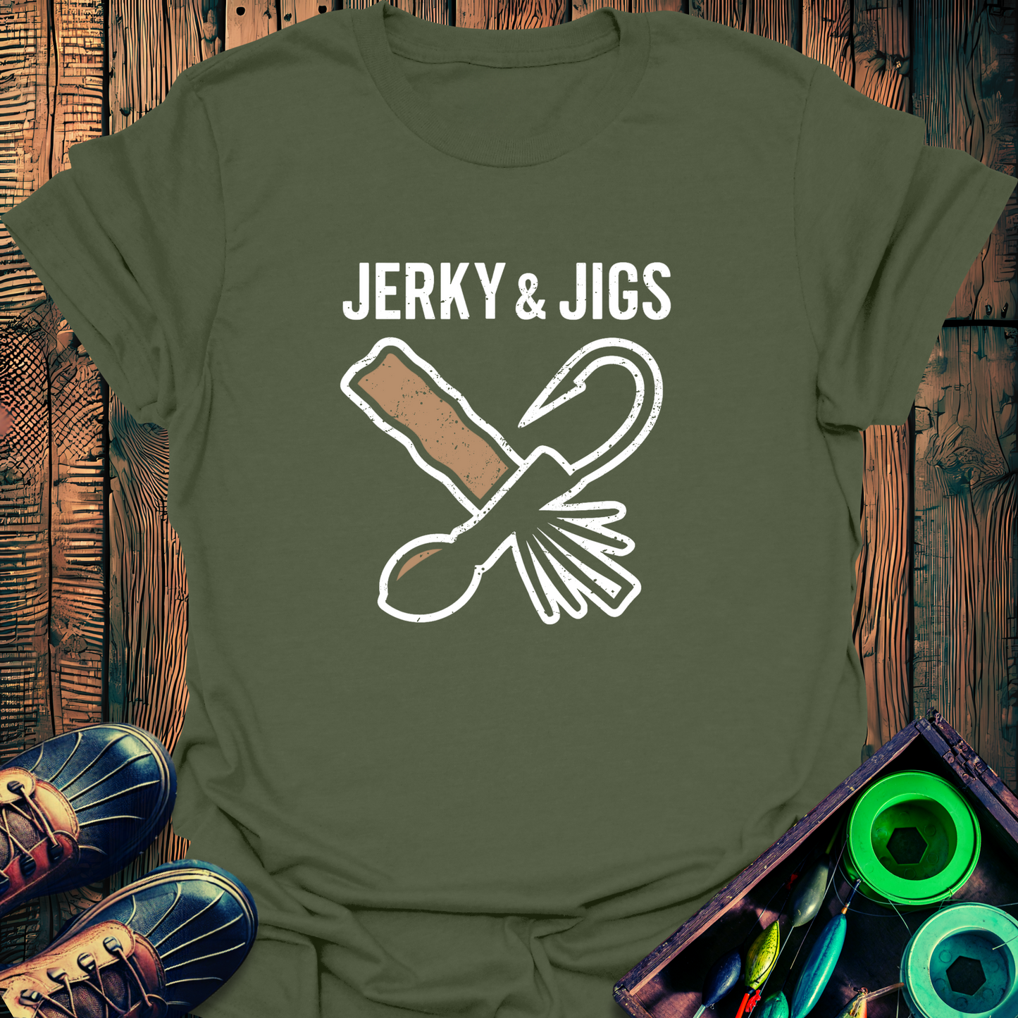 Jerky & Jigs T-Shirt