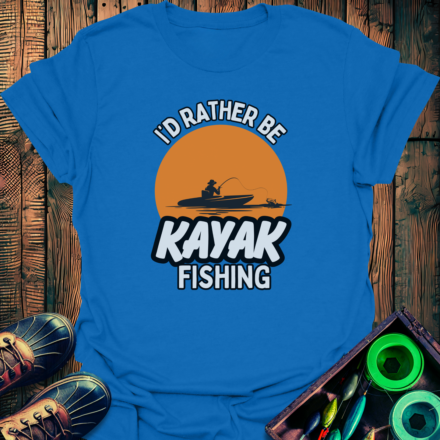 Kayak Fishing T-Shirt
