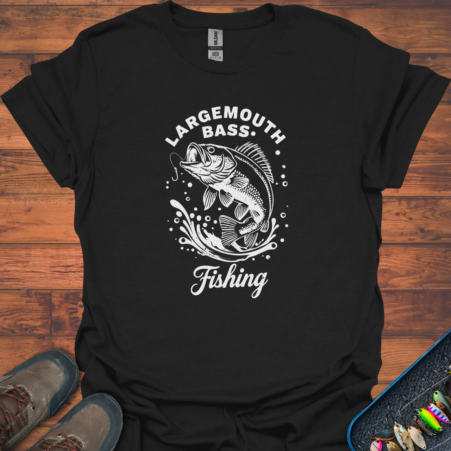 Largemouth Bass Fishing T-Shirt