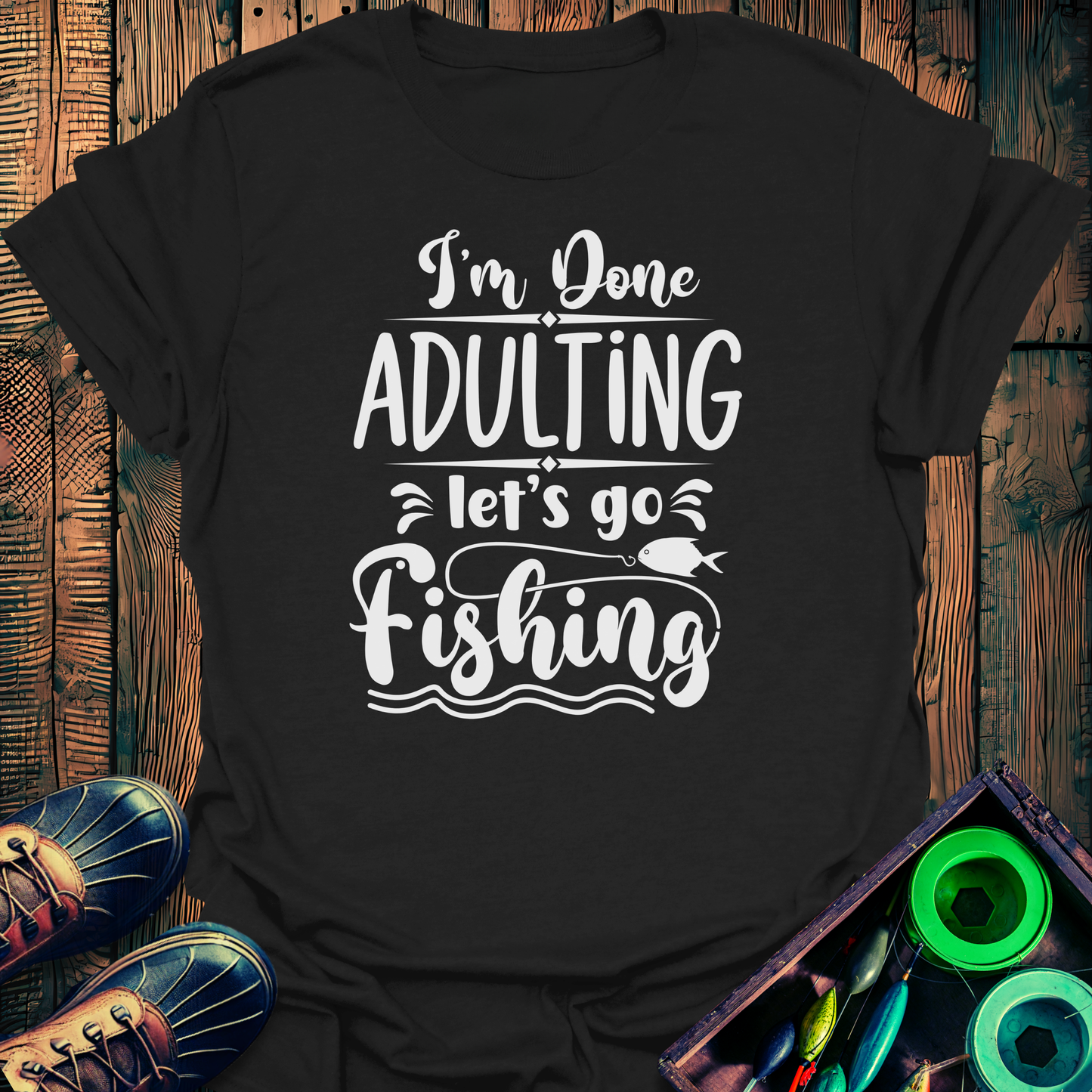 Let's Go Fishing T-Shirt