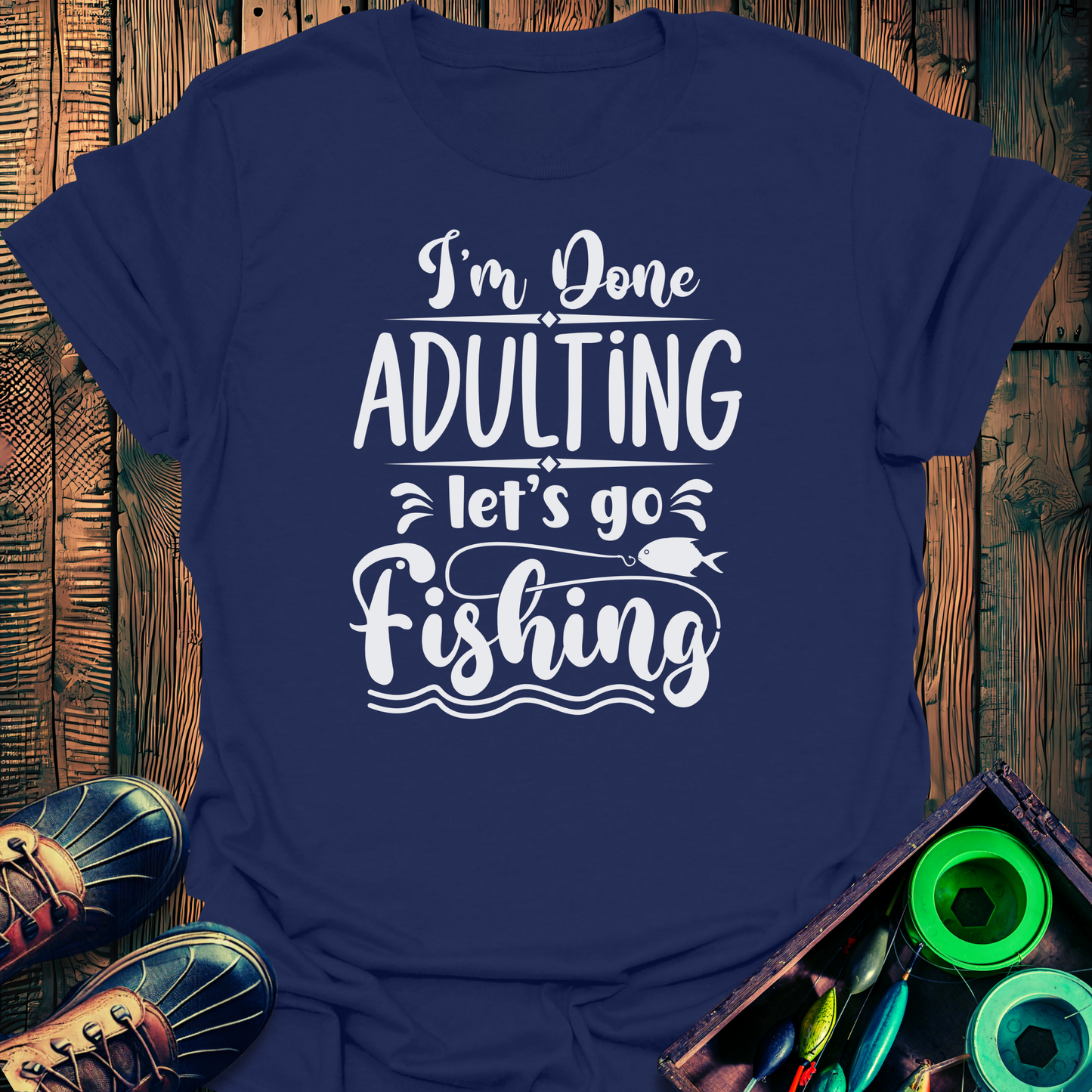 Let's Go Fishing T-Shirt