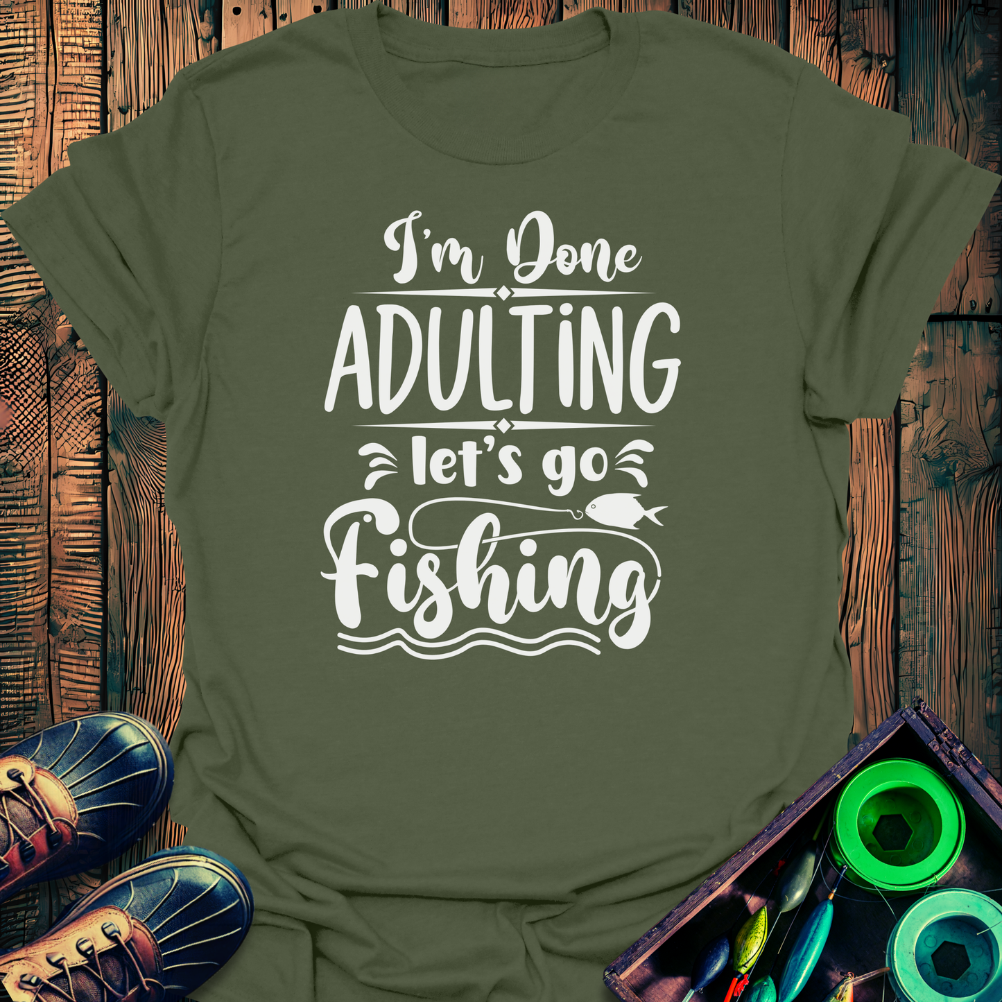Let's Go Fishing T-Shirt