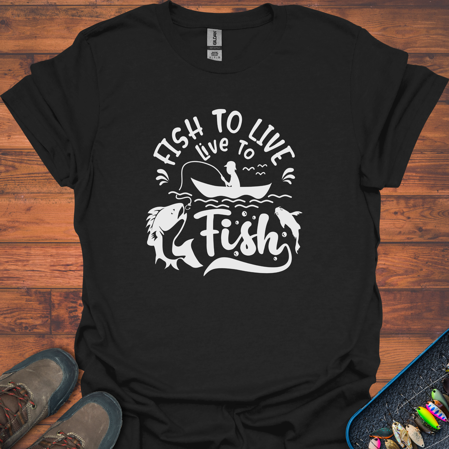 Live To Fish T-Shirt