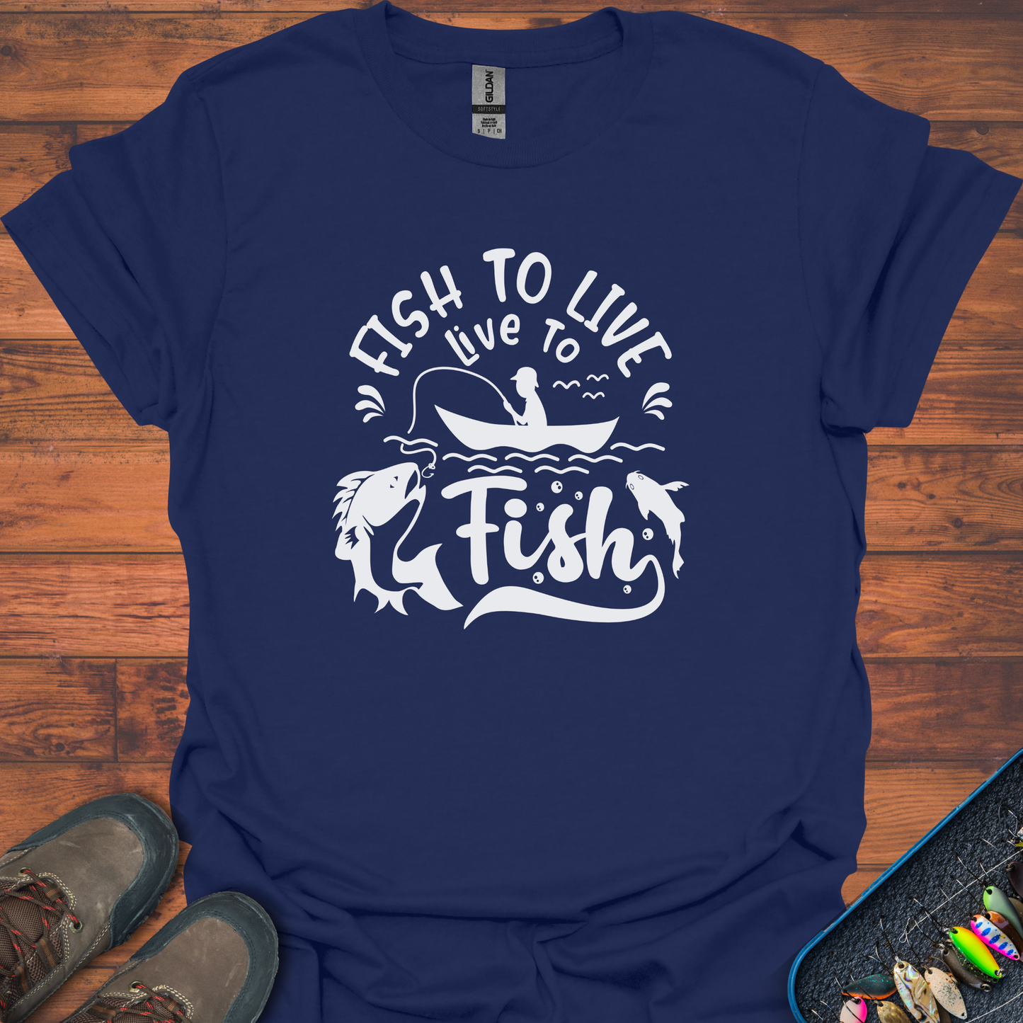 Live To Fish T-Shirt