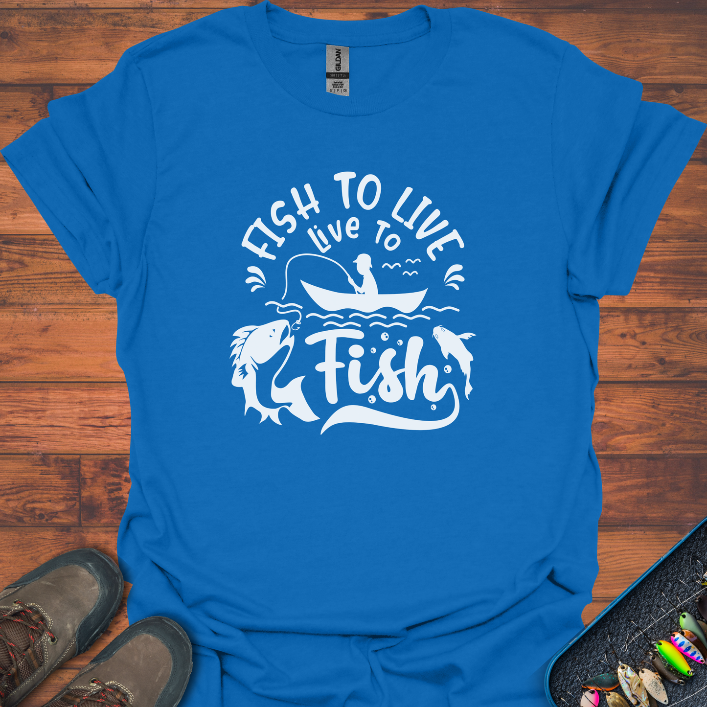 Live To Fish T-Shirt