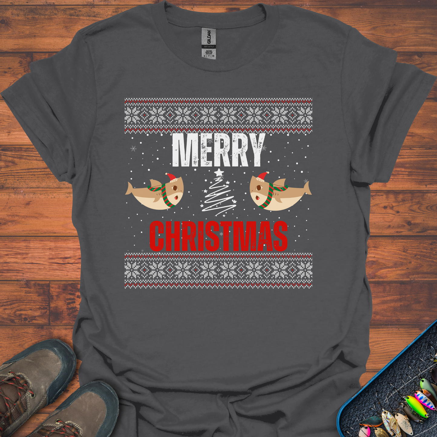 Merry Christmas Tree T-Shirt