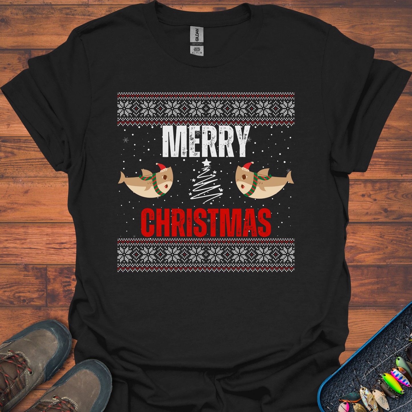 Merry Christmas Tree T-Shirt