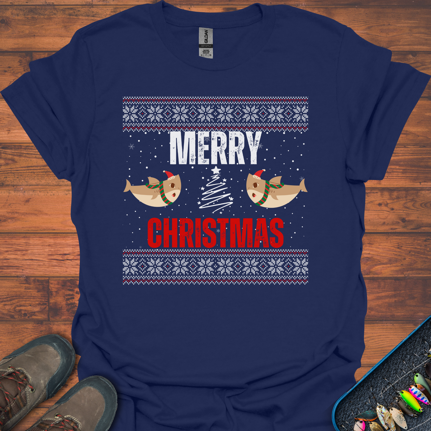 Merry Christmas Tree T-Shirt